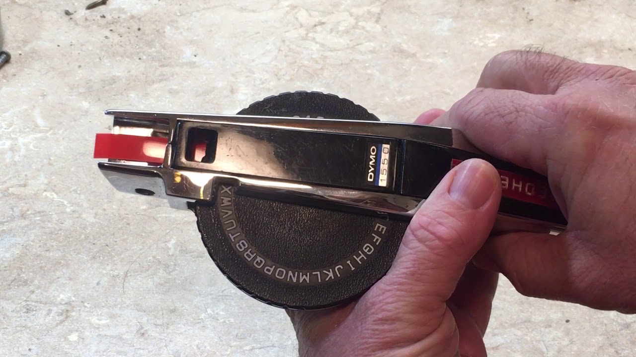 Early 1980's DYMO 1550 Label Maker