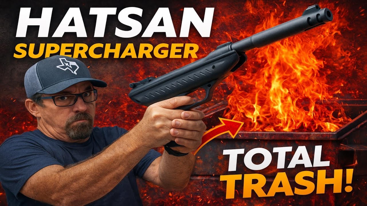 Пневматический пистолет HATSAN Mod 25 Supercharger QE — стоит ли он своих денег?