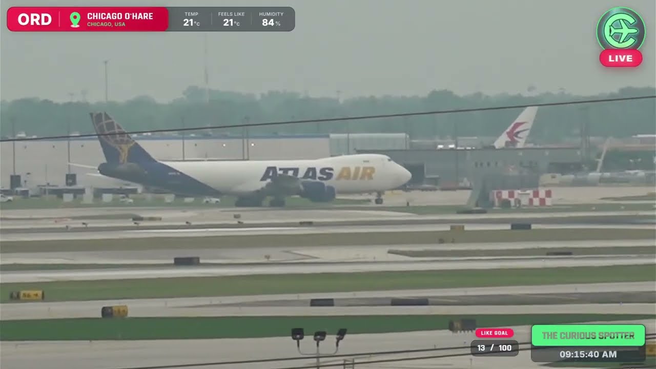 🔴 LIVE FROM CHICAGO O'HARE ✈️  Real-time Plane Spotting