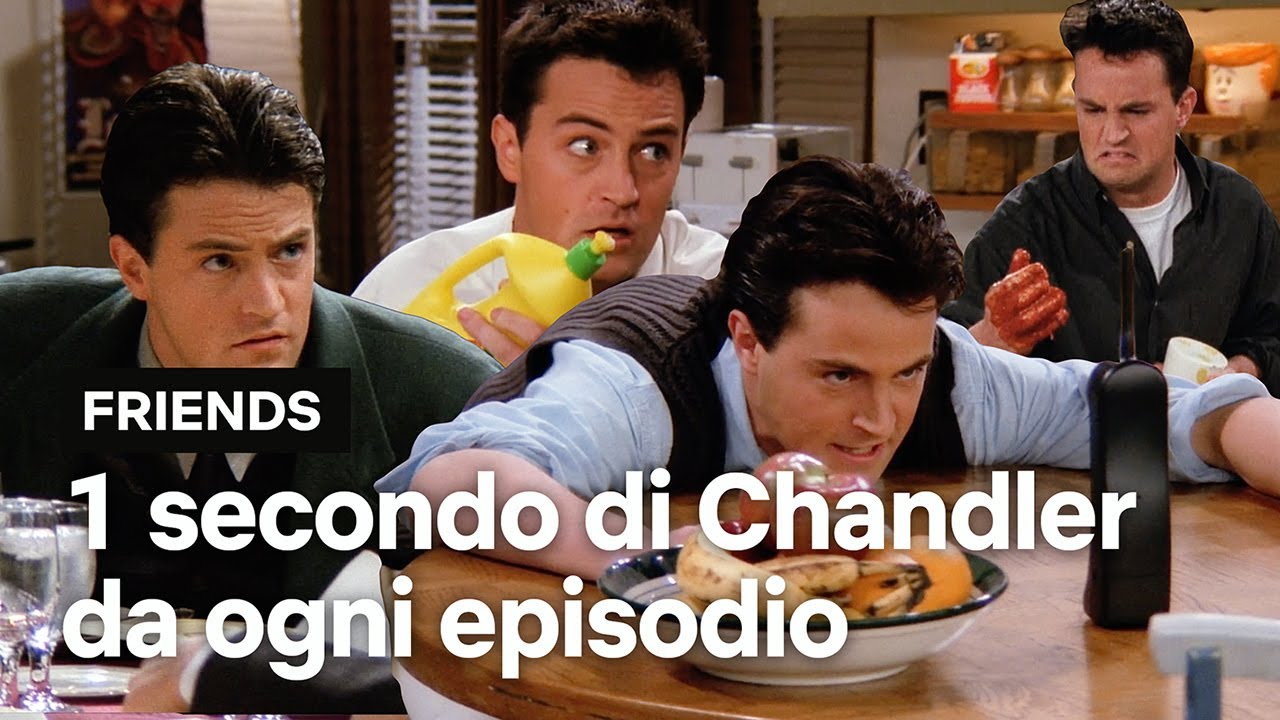 1 secondo di CHANDLER da OGNI EPISODIO di FRIENDS | Netflix Italia