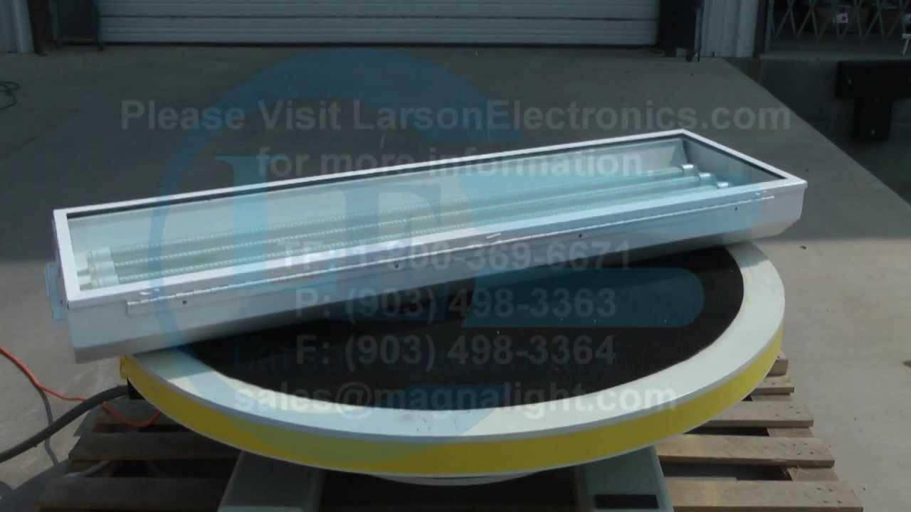 Hazardous Area LED Light -Class 1 Div 2 Groups A, B, C, D and Class 2 Div 2 F,G - 4' 4 lamp