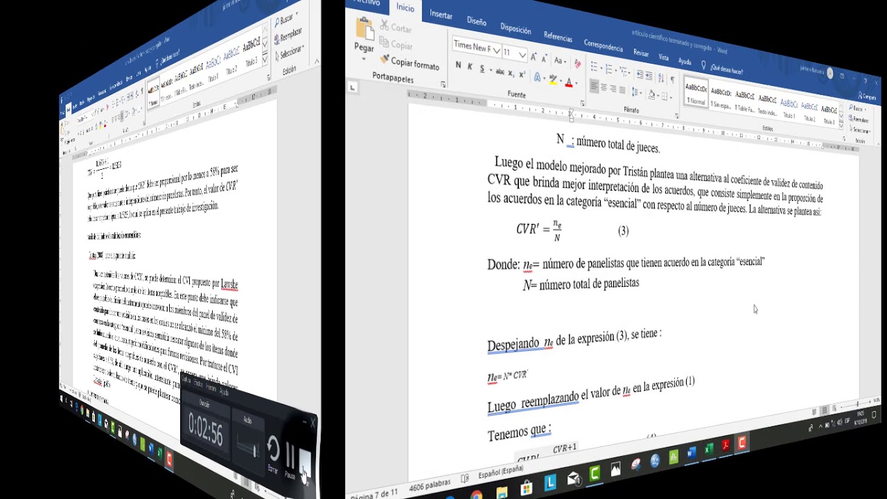Lawshe - Tristan Validez de contenido.