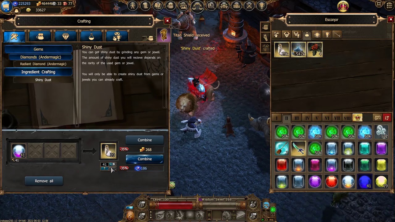 Live | Drakensang online | I'm red - Inf passages/Bloodchests