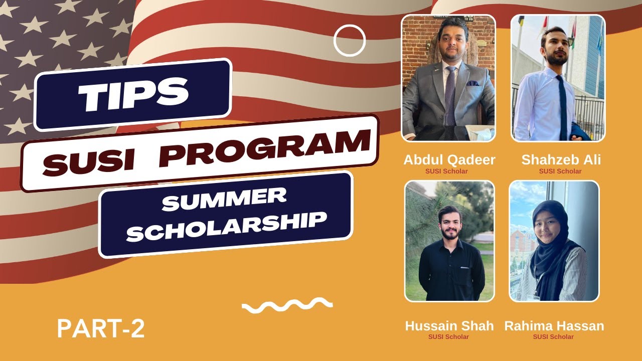 SUSI Scholarship Application | Susi Program 2024 Applications | Part 2