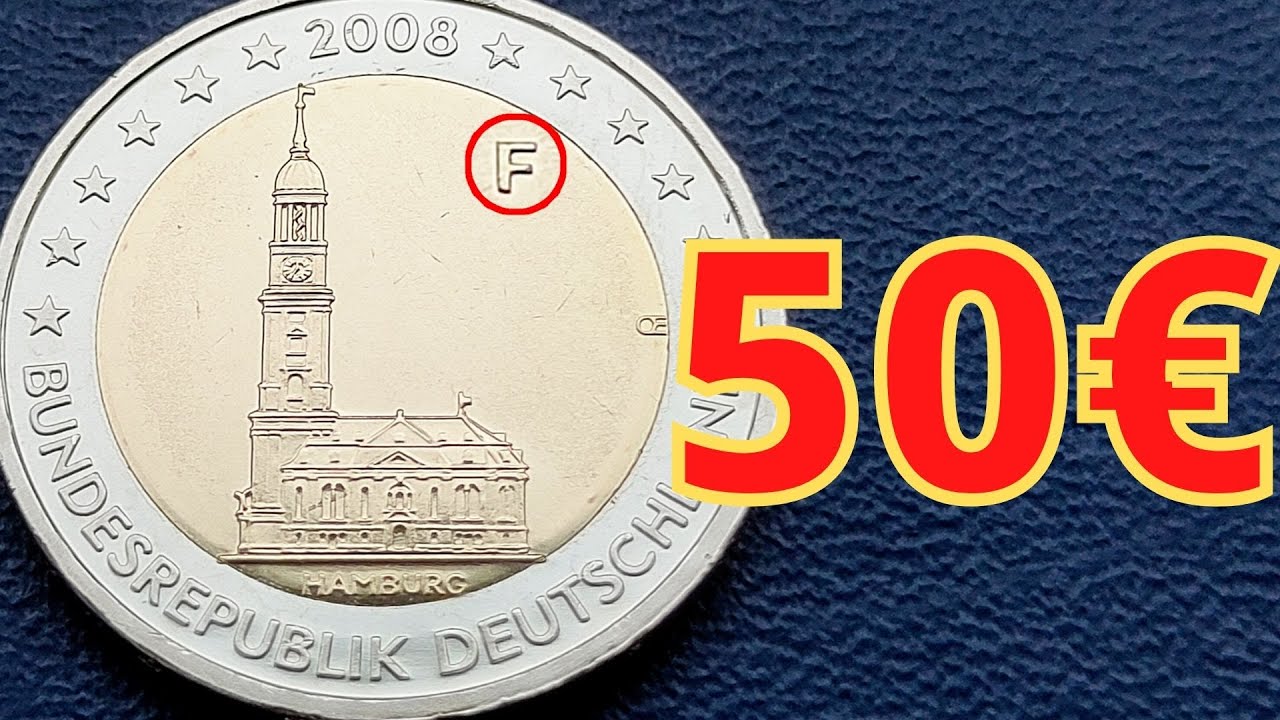 РЕДКАЯ ОШИБКА МОНЕТЫ !! Немецкая монета 2 евро с неправильным реверсом