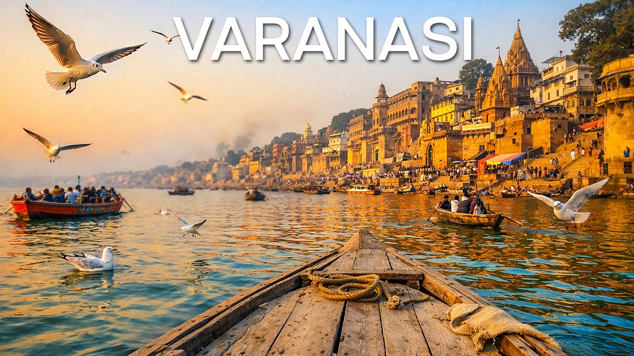 Varanasi - India's Most Spiritual City in Cinematic 4K