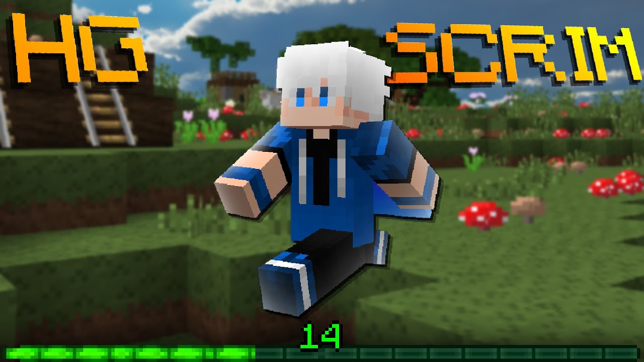 fiz o impossivel para ganhar essa partida... (MINECRAFT HG SCRIM)