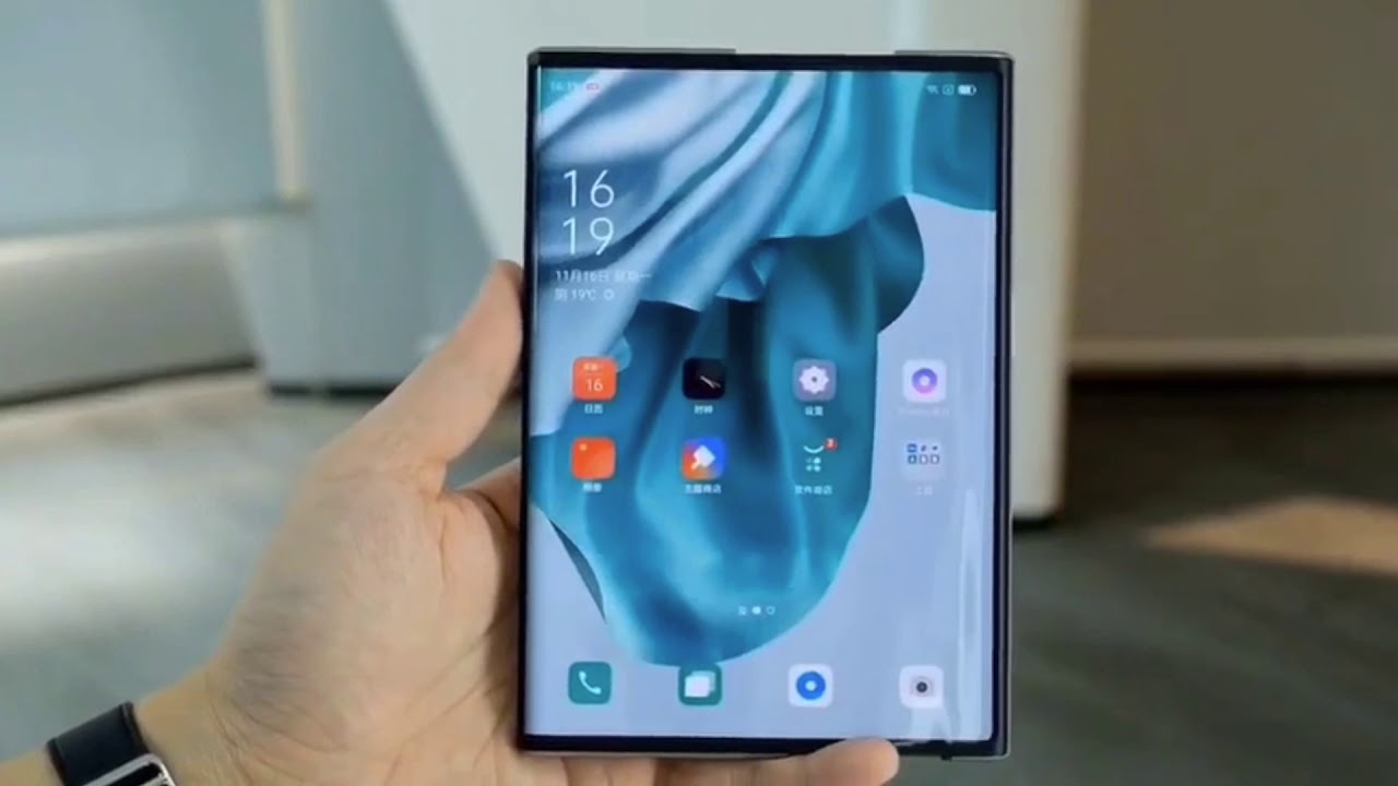 OPPO X 2021 Concept Phone On Hand Video