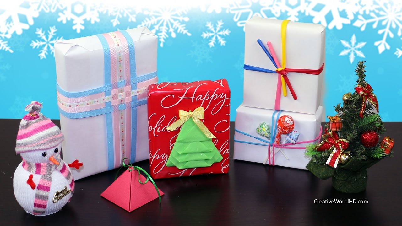 Amazing Unique Gift Wrapping Ideas