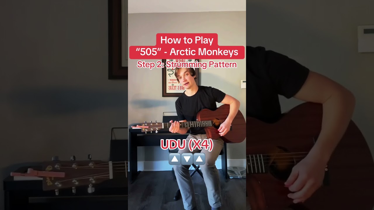 How to play &ldquo;505&rdquo; - Arctic Monkeys 🎸