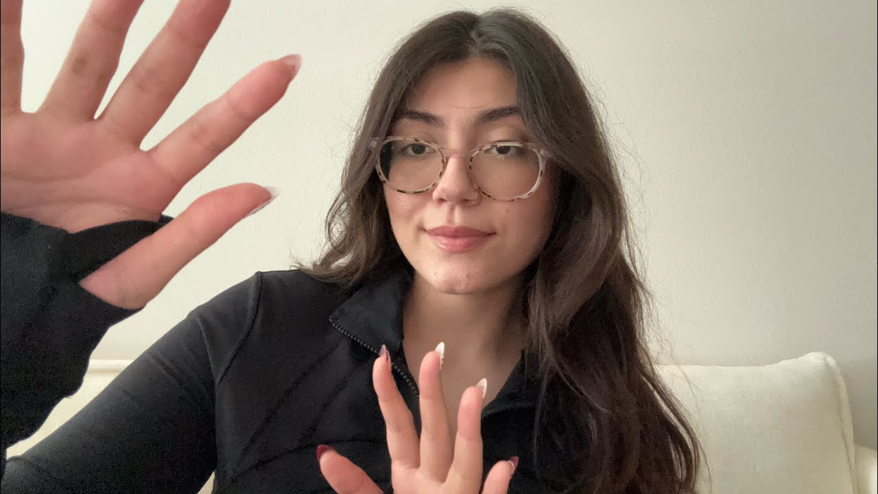 ASMR hand sounds, fabric scratching, hand movements + (fast & chaotic) 