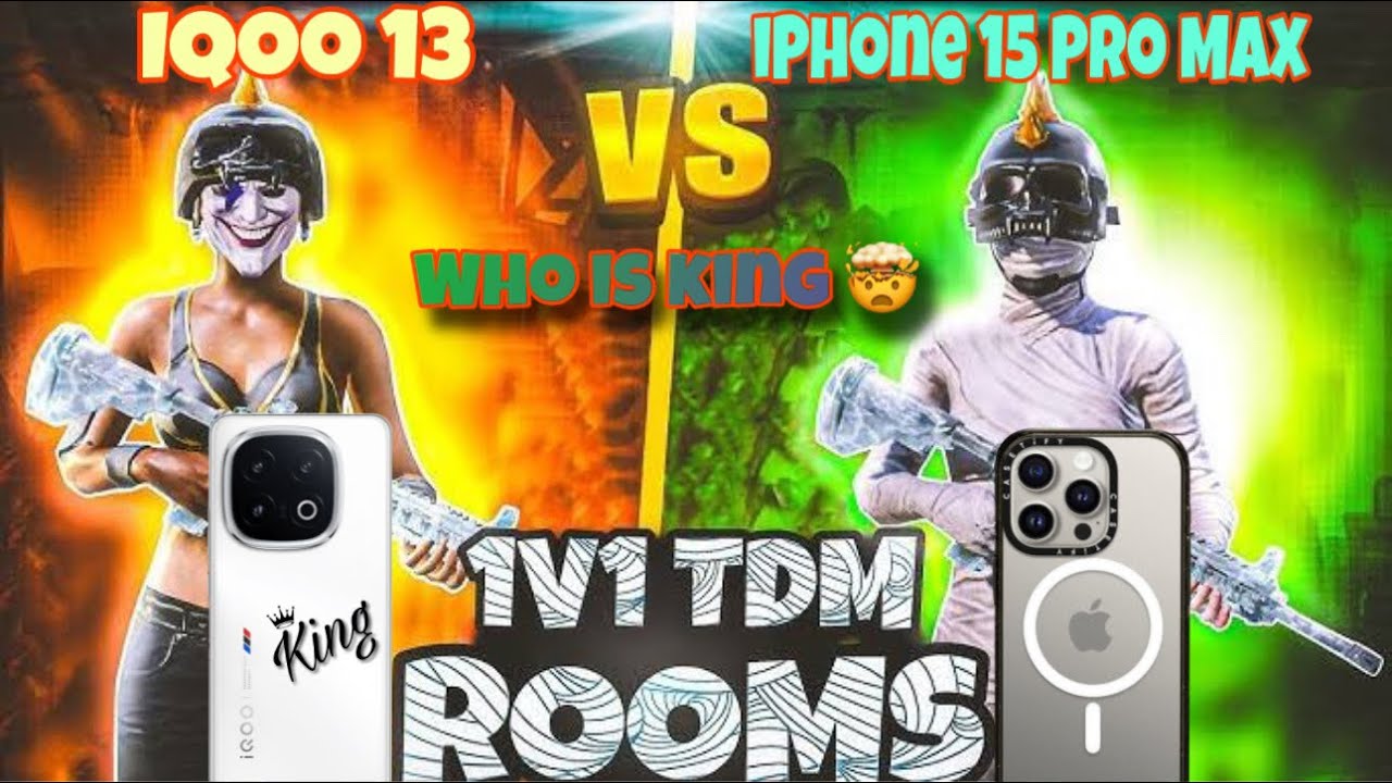 🔥Iqoo 13 World Best ￼Gaming Phone Vs IPhone 15 Pro Max World Fastest Phone | Who Is King 120 FPS 🧐