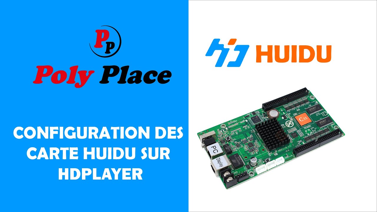 Configuration HDplayer  HUIDU