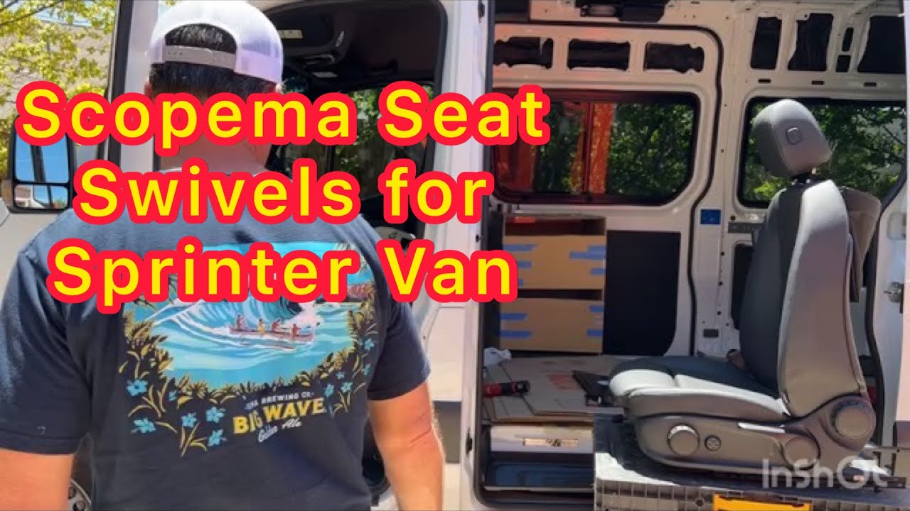 DIY Scopema Seat Swivel Install 2021 Sprinter Van