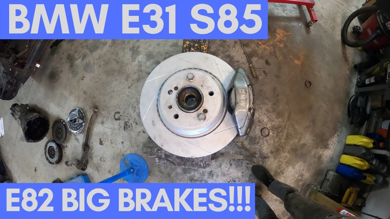 Я слишком глубоко застрял? BMW E31 S85 Big Brake Solution, часть 2!!