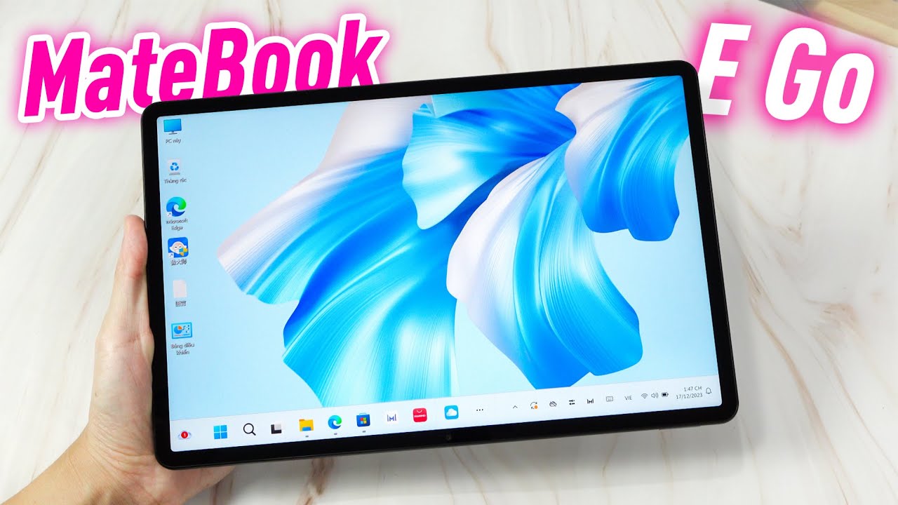 Tr&ecirc;n tay Huawei MateBook E Go: MTB Snapdragon 8cx Gen 3 - Windows 11. Gi&aacute; kh&ocirc;ng rẻ :v