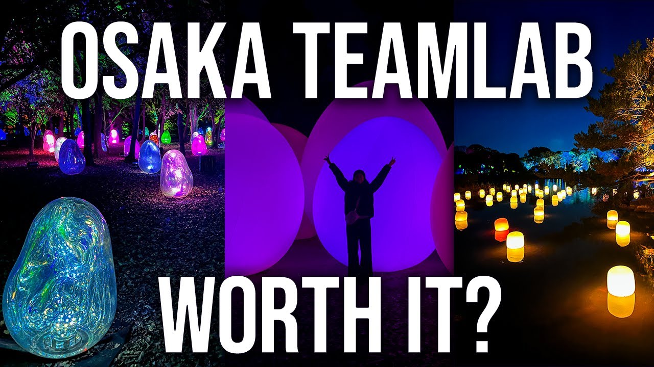 Is teamLab Osaka worth it? Hype or Amazing? Explore teamLab Botanical Garden Osaka