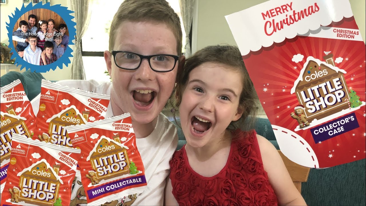 *COLES LITTLE SHOP MINIS ARE BACK!* ADORABLE CHRISTMAS EDITION!