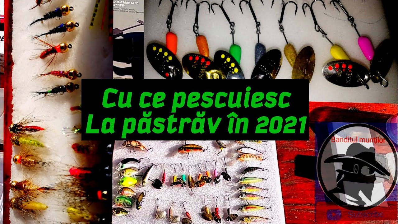 Cu ce voi pescui la păstrăv în 2021! Review!