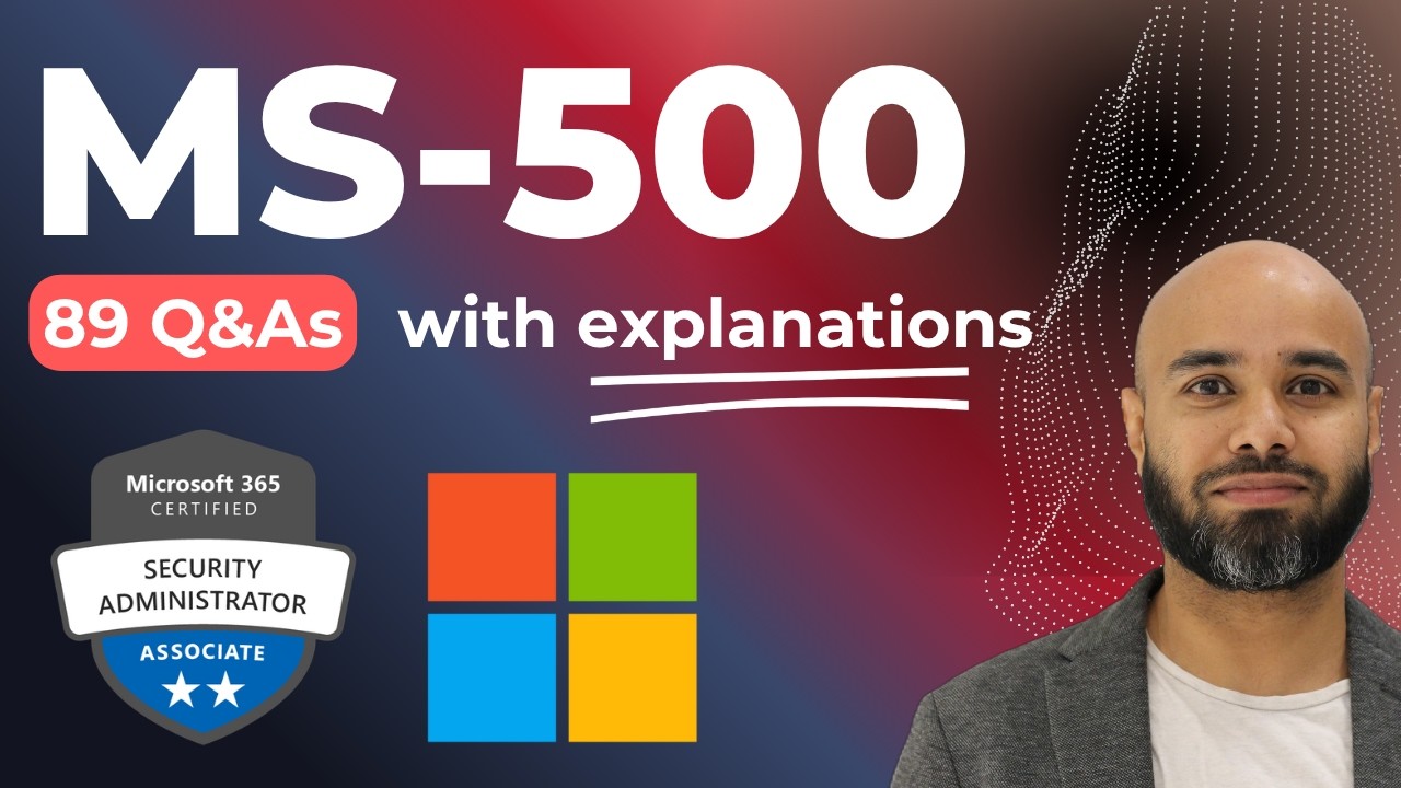 MS-500 Mock Exam | 100 Microsoft 365 Security Admin Questions with Answers