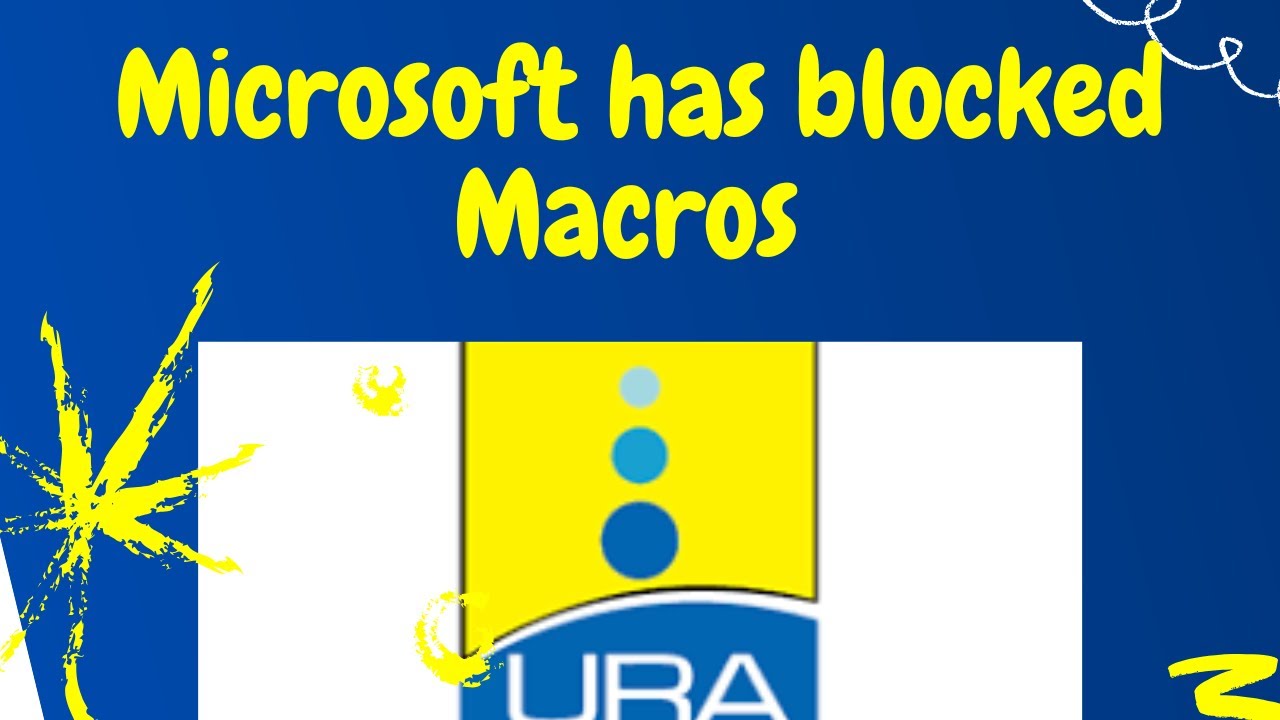 Microsoft has blocked Macros from running because the source of this file is untrusted | Quick fix