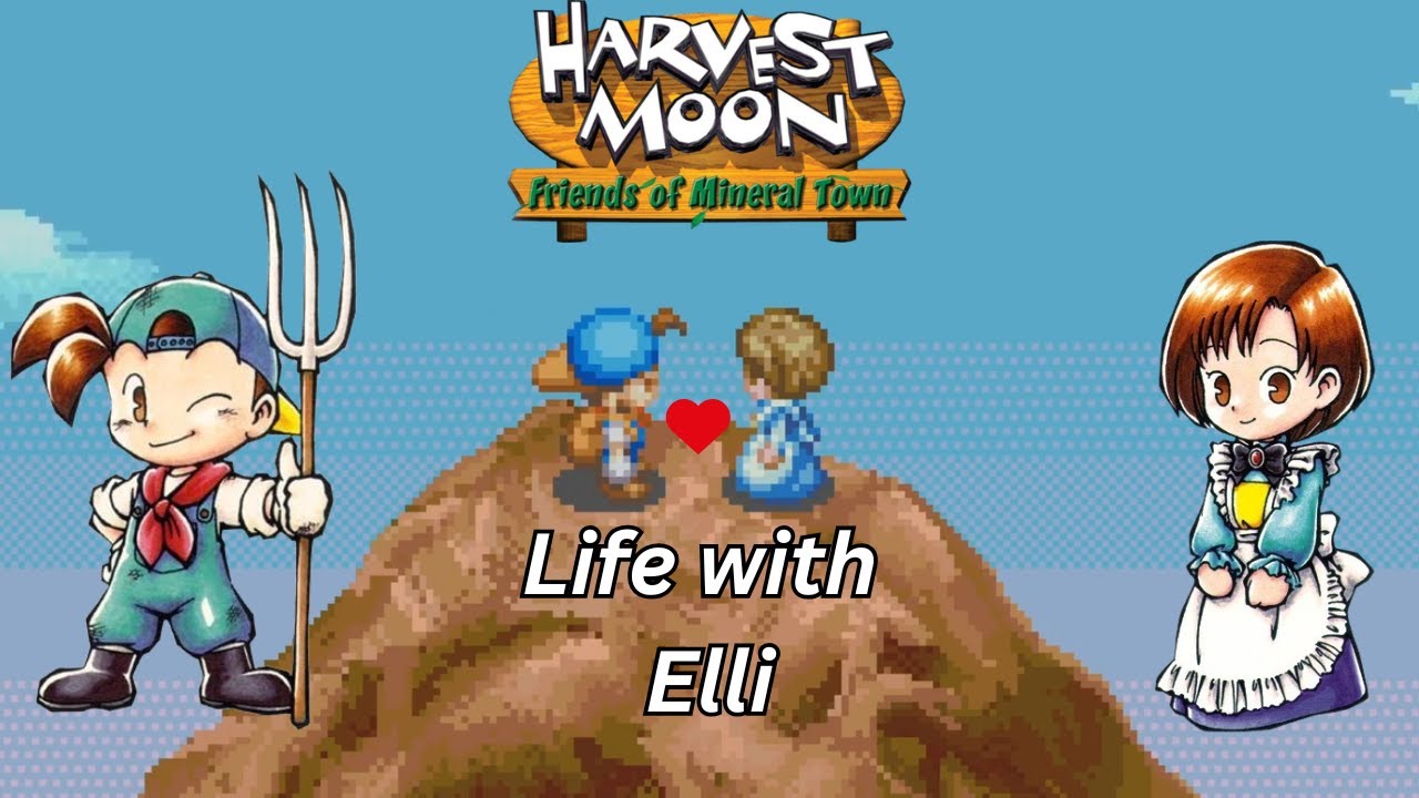 Harvest Moon: Friends of Mineral Town - Elli (Events, Dialogue, Marriage)
