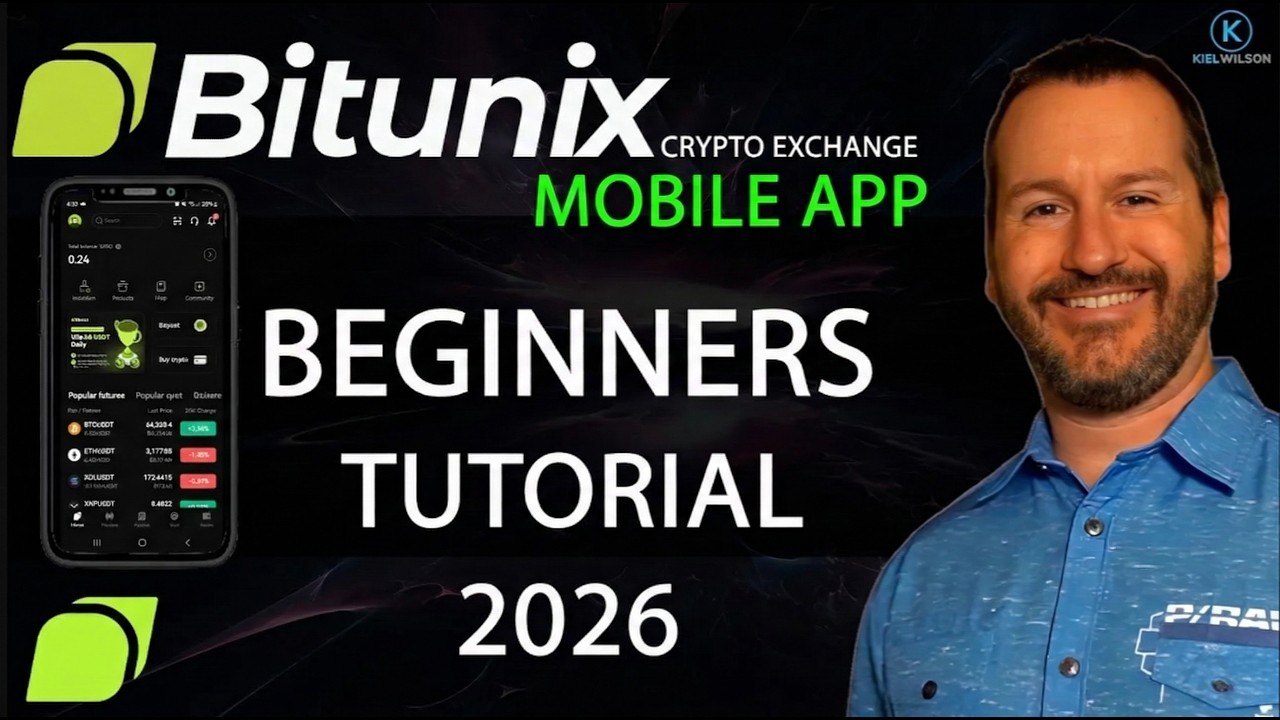 BITUNIX CRYPTO EXCHANGE - MOBILE APP - BEGINNERS TUTORIAL - 2026 - NO KYC CRYPTO EXCHANGE APP GUIDE