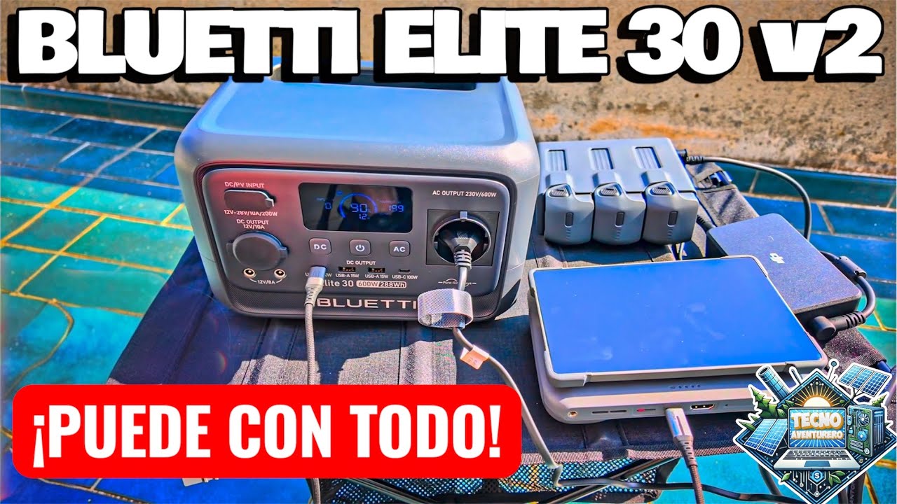 ⚡ REVIEW BLUETTI ELITE 30 V2: ¡LA PEQUEÑA GRAN BESTIA!🔥 #BLUETTI #Elite30v2