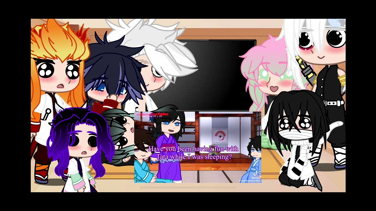 Hashiras react to my fyp (+Giyuu)