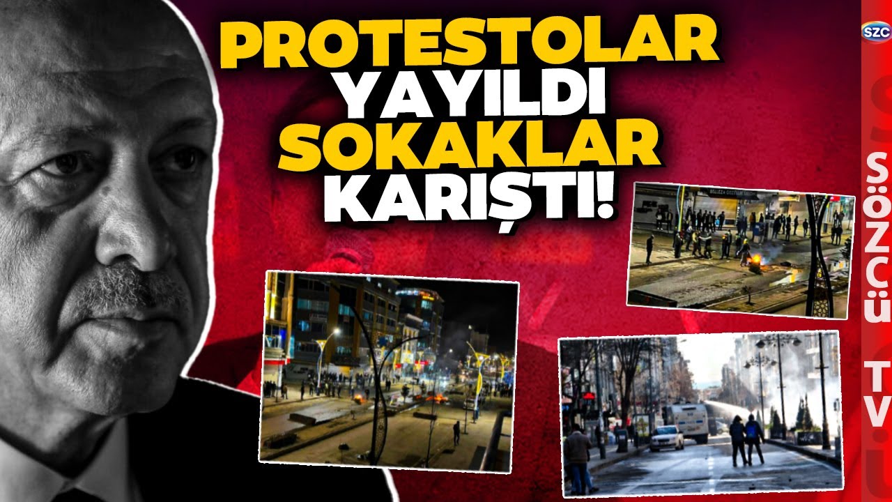 Erdoğan Kayyum Düğmesine Bastı Van ve Batman Karıştı! Sokaklar Yangın Yeri