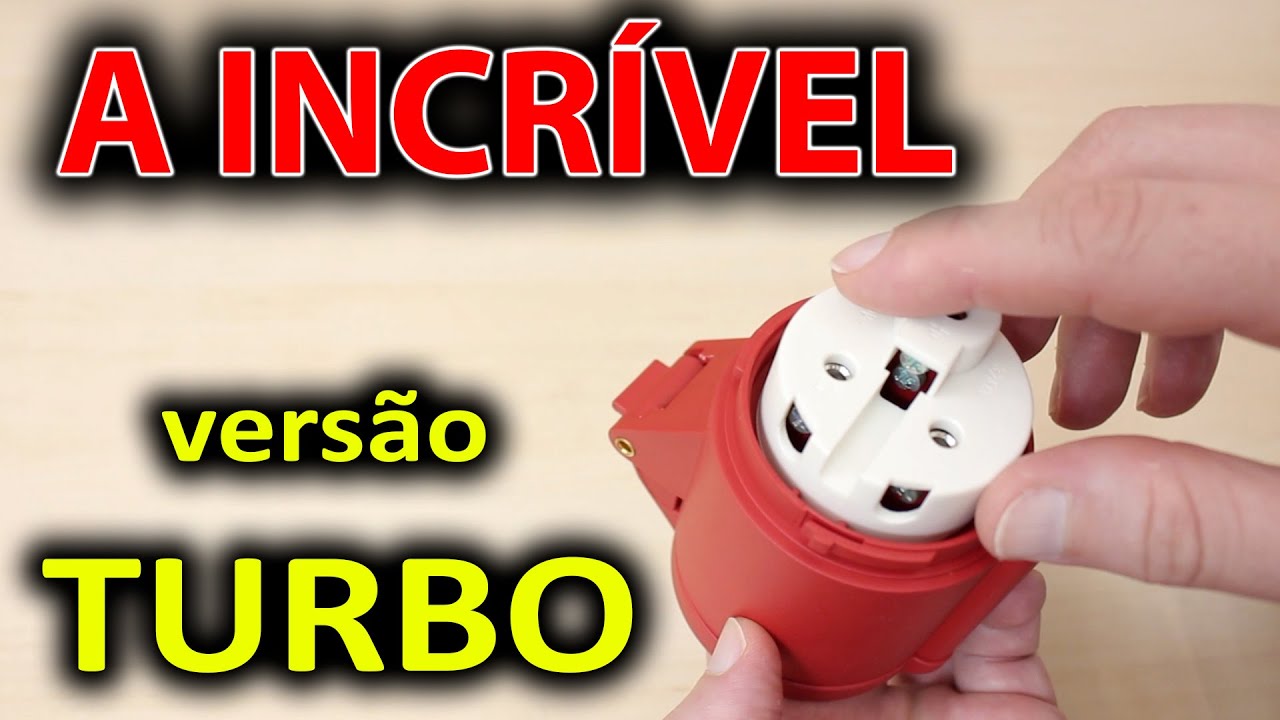 A INCRÍVEL versão TURBINADA de Plugues e Tomadas Industriais da Tramontina