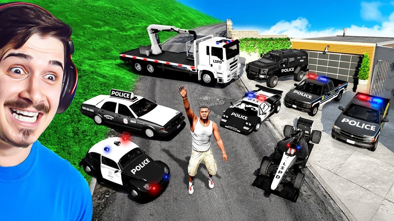 PRONAŠAO SAM KOLEKCIJU RIJETKIH POLICIJSKIH AUTA U GTA 5 !!??