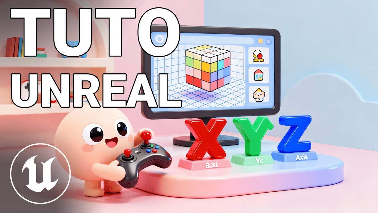 #4 Tuto  Unreal Engine 5.7 : Naviguer dans le Viewport de Unreal Engine (Cours Débutants)