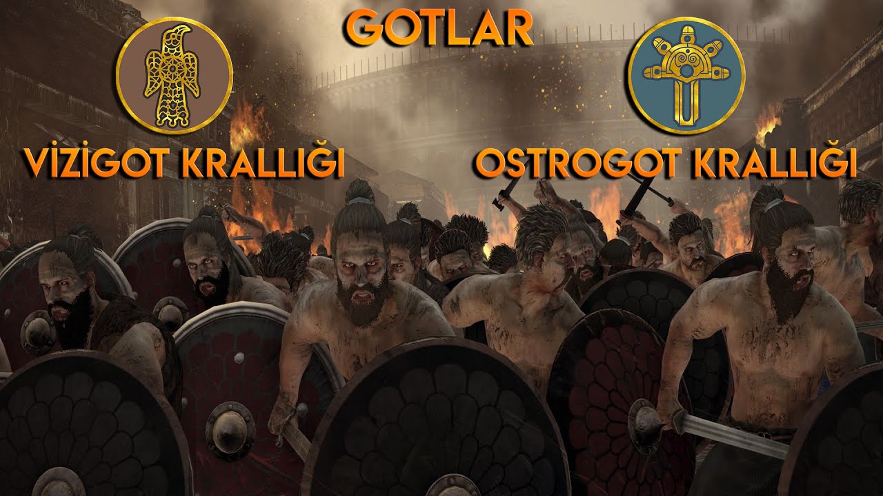 Gotlar: Vizigot Krallığı - Ostrogot Krallığı
