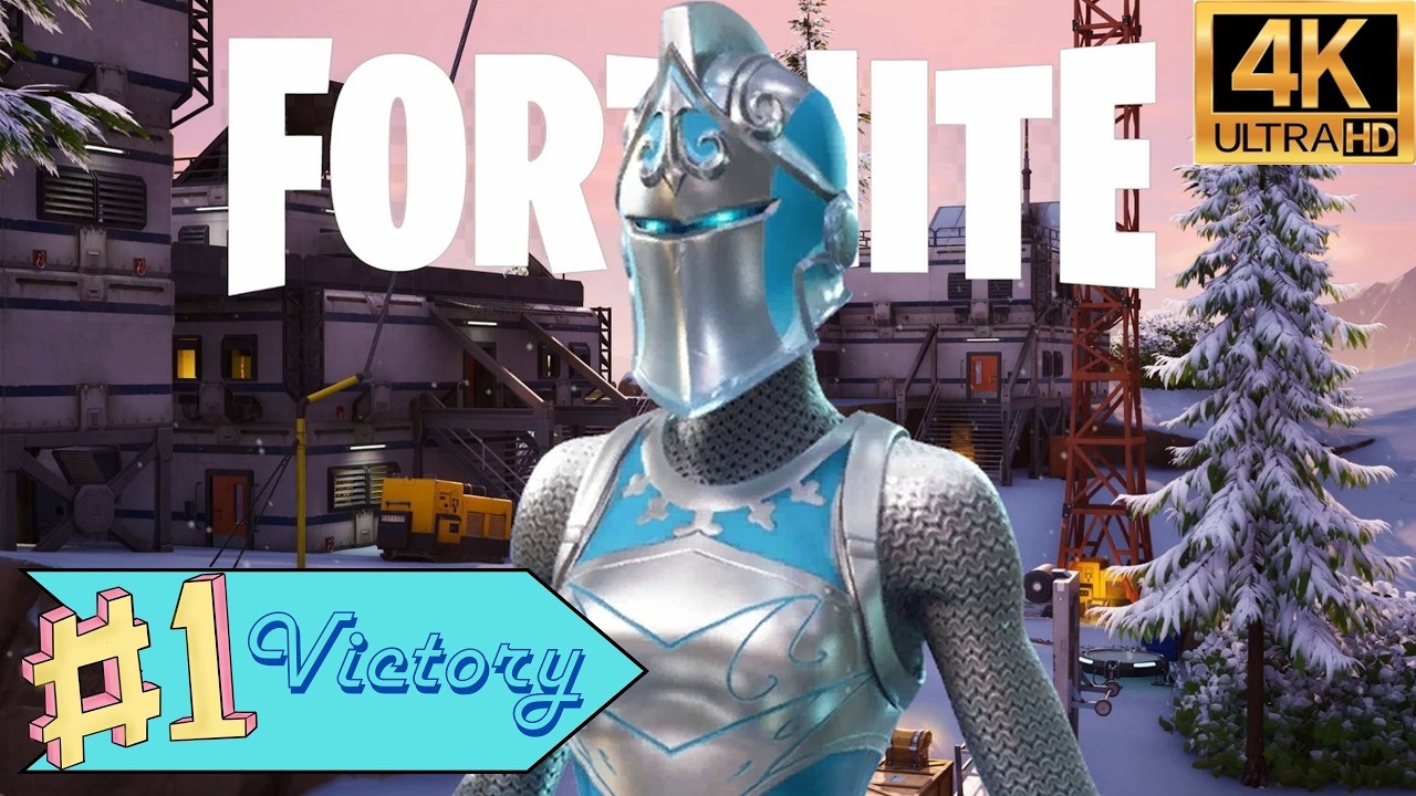 Fortnite Battle Royale #1 with Frozen Red Knight February 13th 2026 - Zero Build 4K