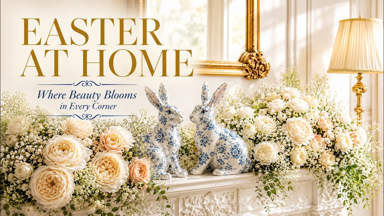 Easter Home Decor | Elegant Spring Interiors & Styling