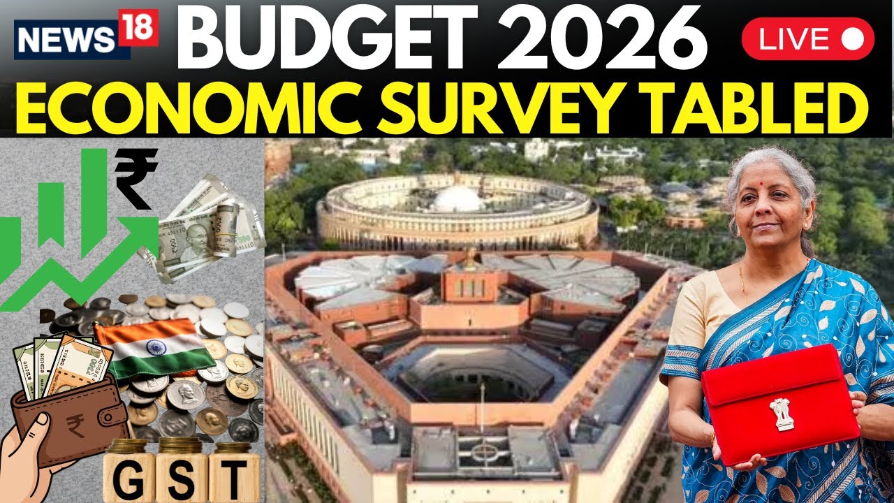 Nirmala Sitharaman Tables Economic Survey, Focus On GDP & Economy | LIVE FROM PARLIAMENT | TRENDING