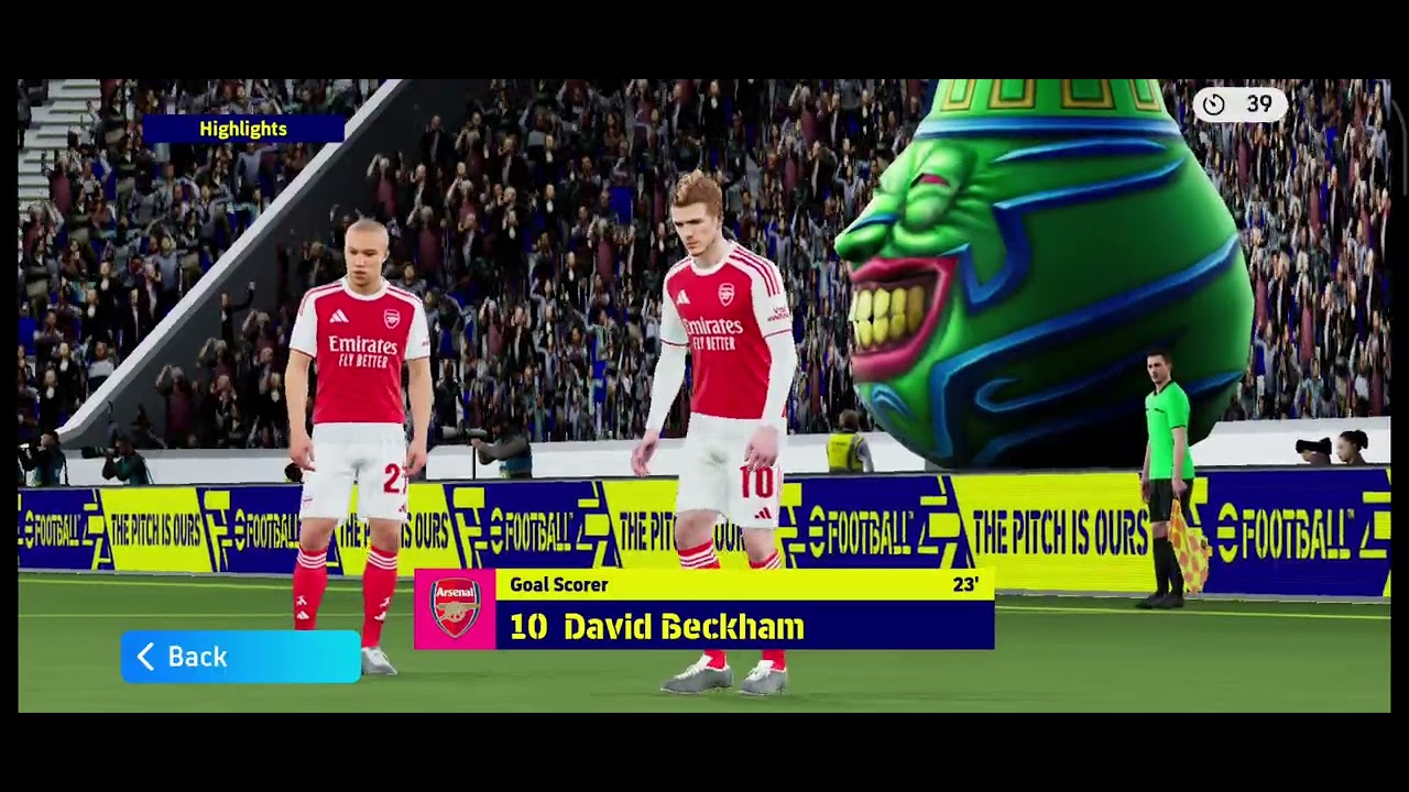 Another David Beckham goal 😅