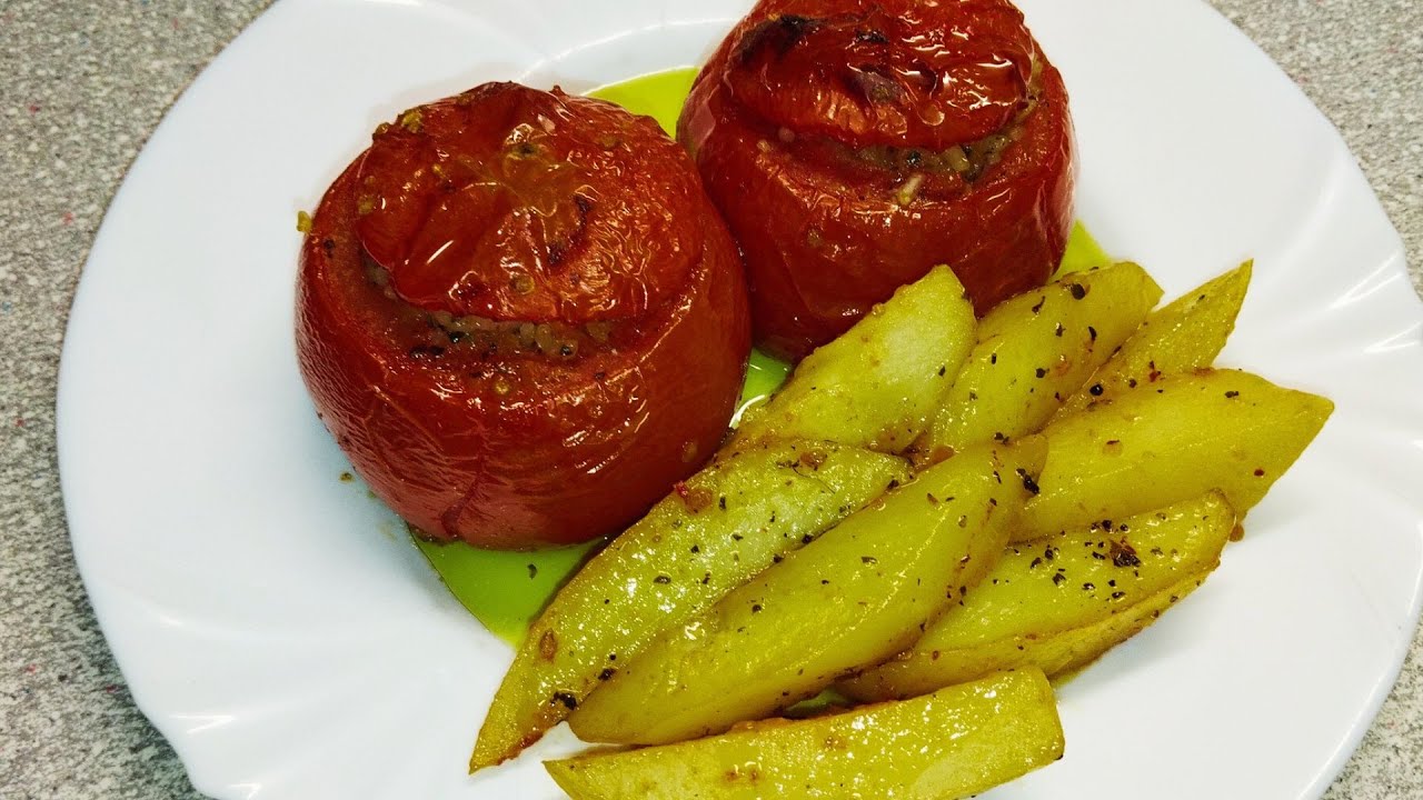 Гемистес доматес / Фаршированные помидоры / Греческая кухня / Просто и вкусно 😋
