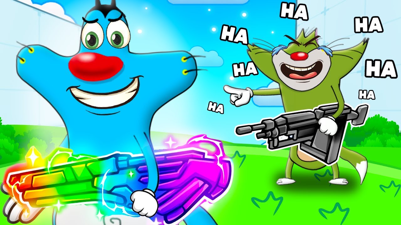 Roblox Oggy Secretly Unlocked A New Gun In Rivals