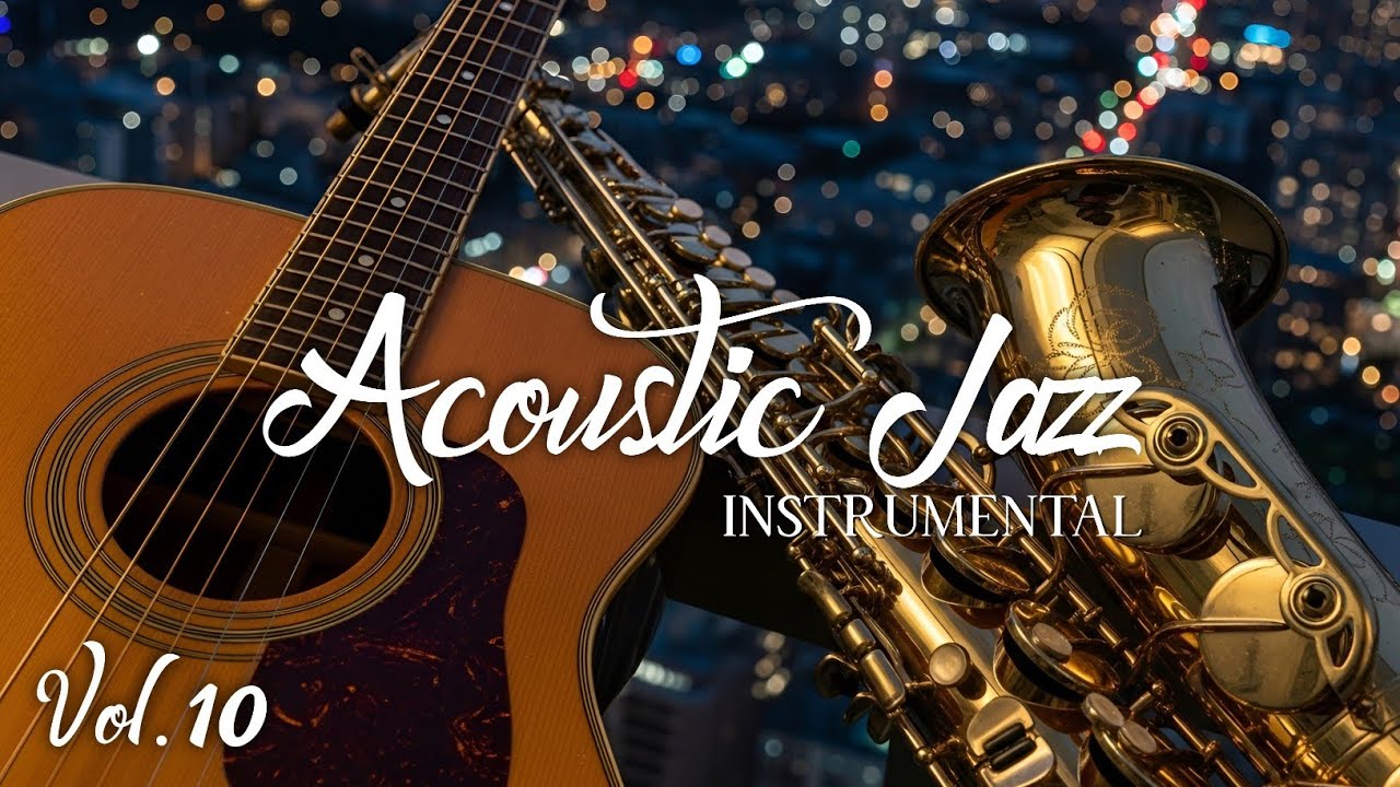 Deep Sleep Jazz 🌙 Soft Saxophone & Guitar to Cure Insomnia & Anxiety [Vol.10]