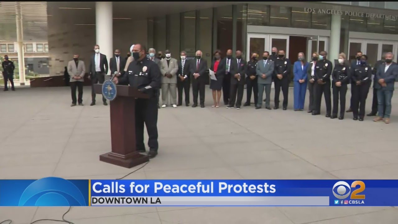 Calls For Peaceful Protests