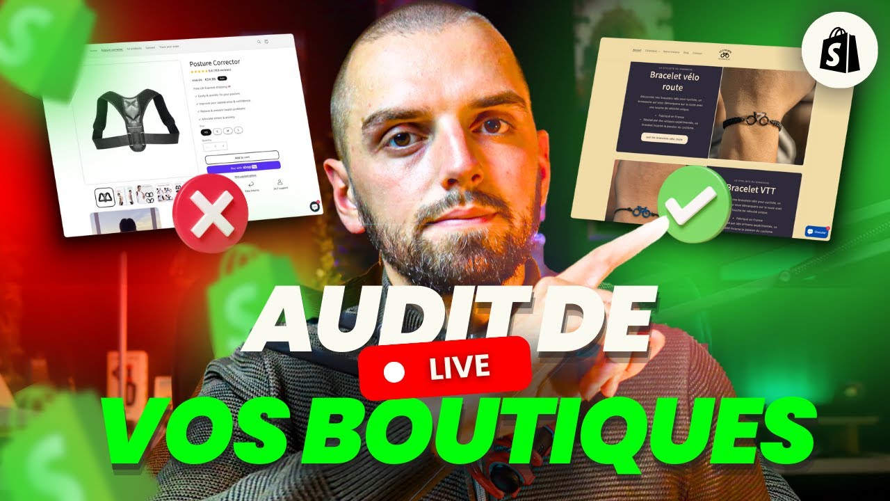 ANALYSE DES BOUTIQUES SHOPIFY DE MES ABONNÉS (confiance, dropshipping & fiches produits - audit #1)