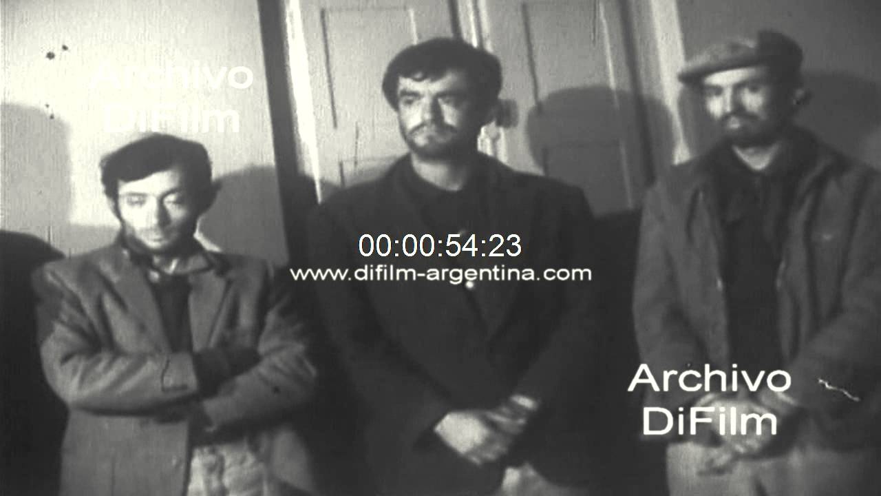Guerrilleros argentinos detenidos en la localidad de Taco Ralo - Tucuman 1968