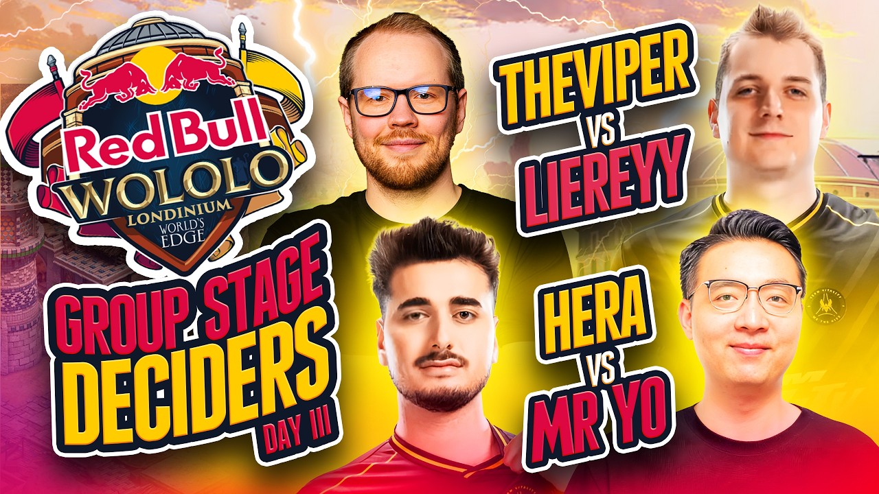 Redbull Wololo Londinium Deciders Day Three #ageofempires