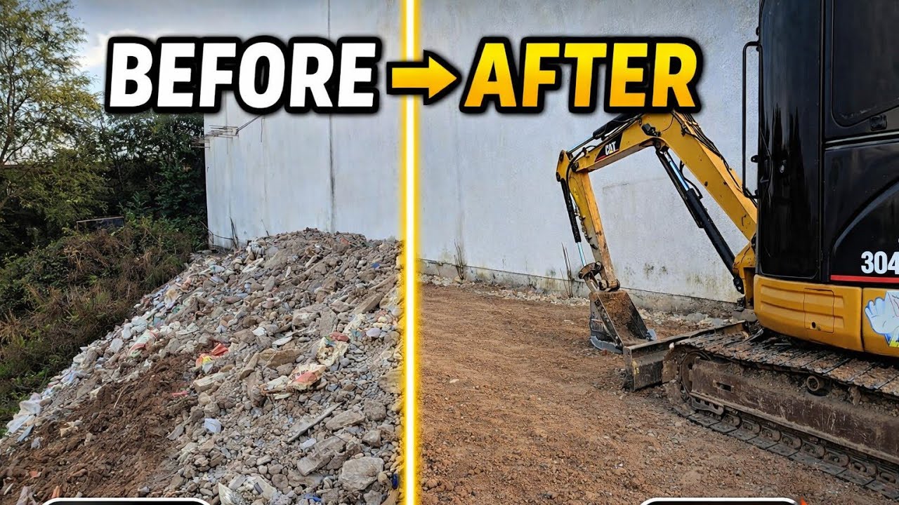 Before & After Soil Leveling | Satisfying Excavator Ground Work
