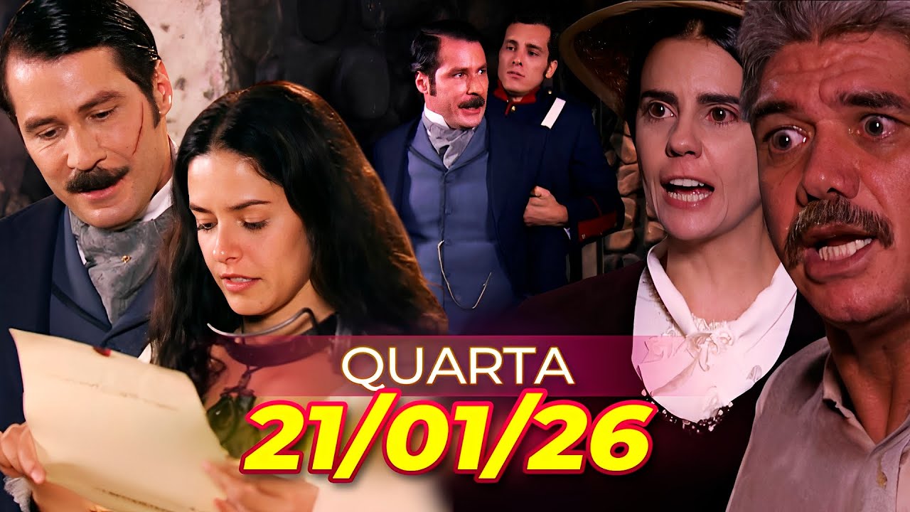 A Escrava Isaura (21/01/2026) Capítulo de Hoje Completo, Quarta-Feira - Resumo