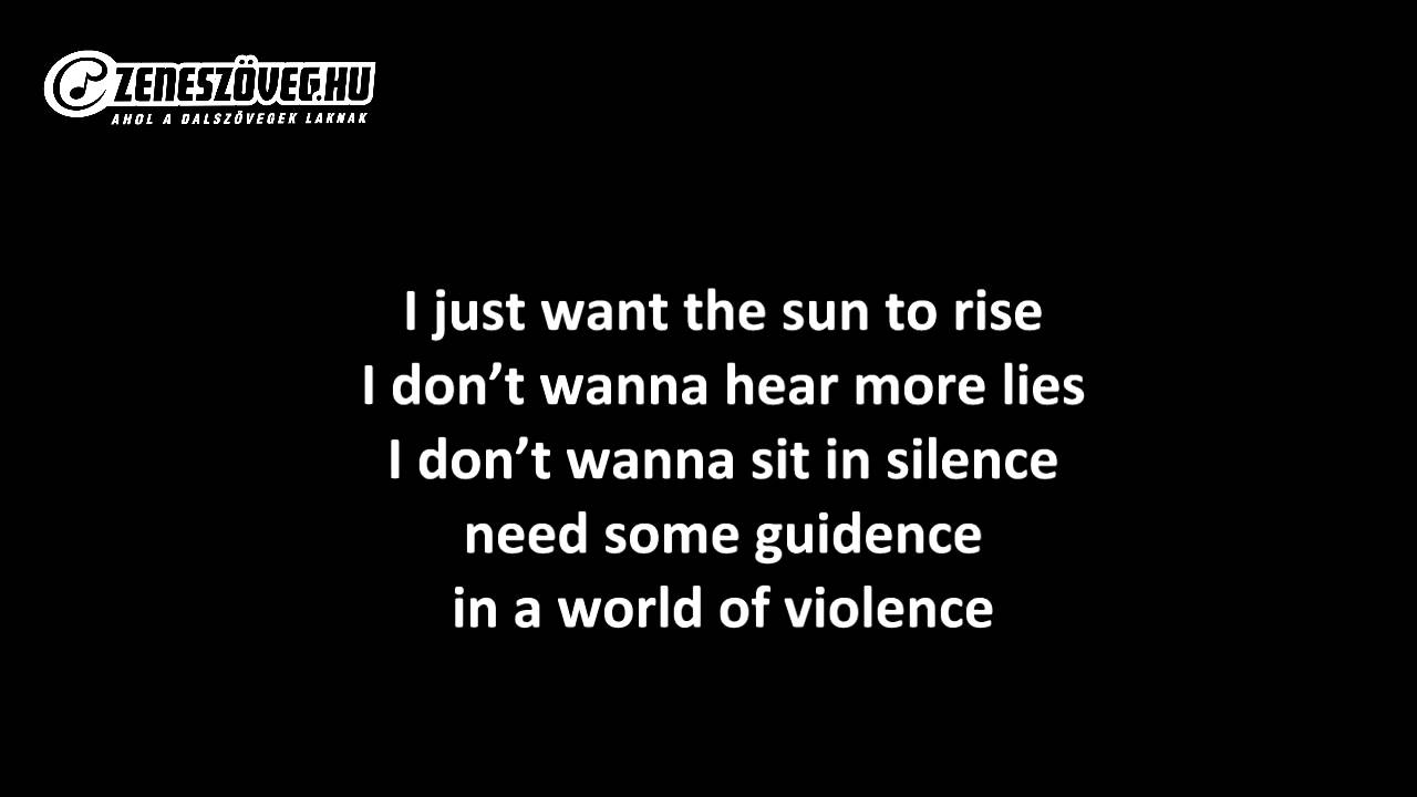 Dallos-Nyers Bogl&aacute;rka (Bogi) - World of Violence (dalsz&ouml;veg - lyrics video)