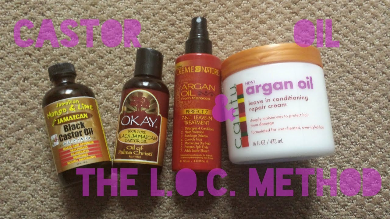 Natural Hair Talk⎢Castor Oil & The L.O.C. Method