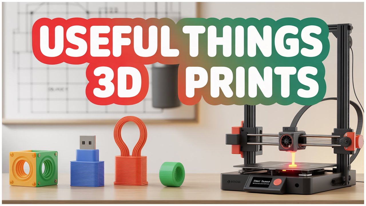 12 Useful Things to 3D Print (You’ll Actually Use)